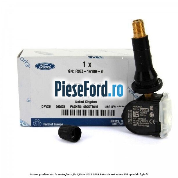Senzor presiune aer la roata janta Ford Focus 2019-2023 1.0 EcoBoost mHEV 155 cp Senzor presiune aer la roata janta Ford Focus 2019-2023 1.0 EcoBoost mHEV 155 cp M0DC Hybrid