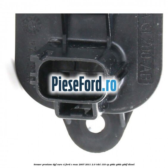 Senzor presiune DPF euro 4 Ford C-Max 2007-2011 2.0 TDCi 133 cp G6DC, G6DE, G6DF diesel
