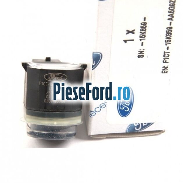 Senzor sistem parcare bara spate negru Ford Focus 2014-2018 1.5 TDCi 95 cp XXDA, XXDC, XXDD diesel