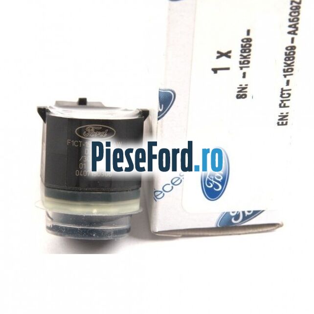 Senzor sistem parcare bara spate negru Ford Focus 2019-2023 1.0 EcoBoost mHEV 125 cp B7DA Hybrid