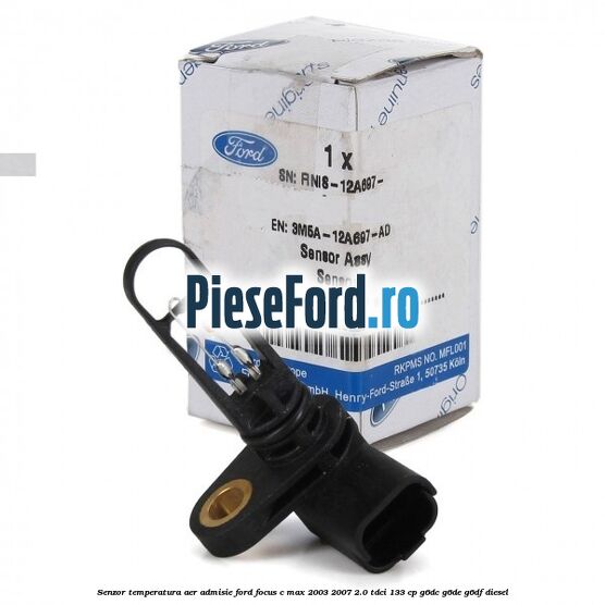 Senzor temperatura aer admisie Ford Focus C-Max 2003-2007 2.0 TDCi 133 cp G6DC, G6DE, G6DF diesel
