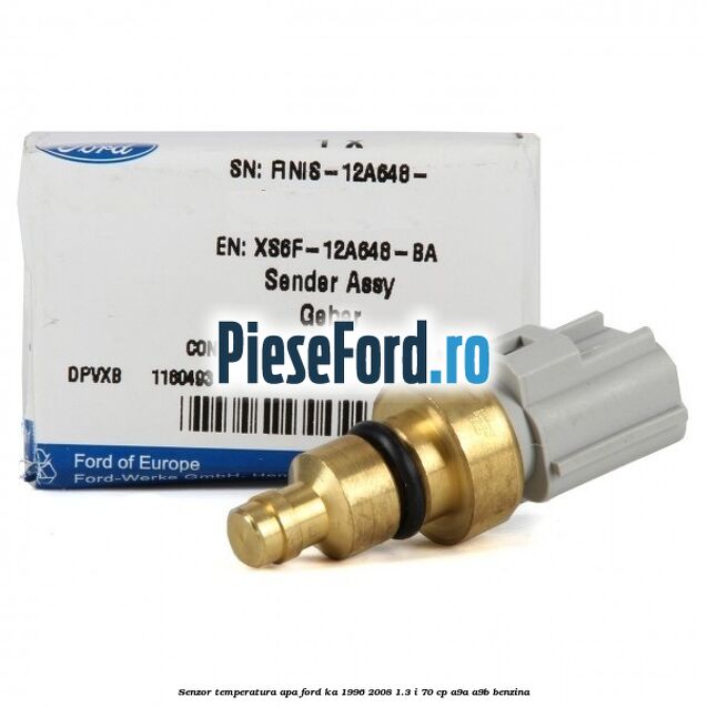 Senzor temperatura apa Ford Ka 1996-2008 1.3 i 70 cp Senzor temperatura apa Ford Ka 1996-2008 1.3 i 70 cp A9A, A9B benzina