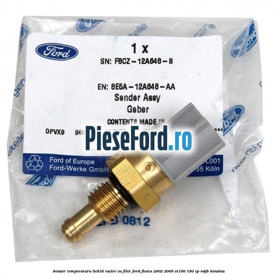 Senzor temperatura lichid racire cu filet Ford Fiesta 2002-2005 ST150 150 cp N4JB benzina