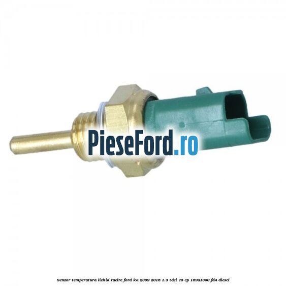 Senzor temperatura lichid racire Ford Ka 2009-2016 1.3 TDCi 75 cp 169A1000, FD4 diesel