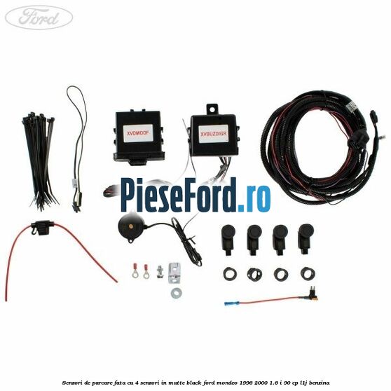 Senzori de parcare fata, cu 4 senzori in matte black Ford Mondeo 1996-2000 1.6 i 90 cp L1J benzina