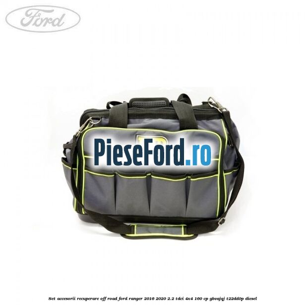 Set accesorii recuperare off-road Ford Ranger 2016-2020 2.2 TDCi 4x4 160 cp GBVAJQJ, T22DD0P diesel