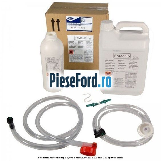Set aditiv particule DPF 5 L Ford C-Max 2007-2011 2.0 TDCi 110 cp Set aditiv particule DPF 5 L Ford C-Max 2007-2011 2.0 TDCi 110 cp IXDA diesel