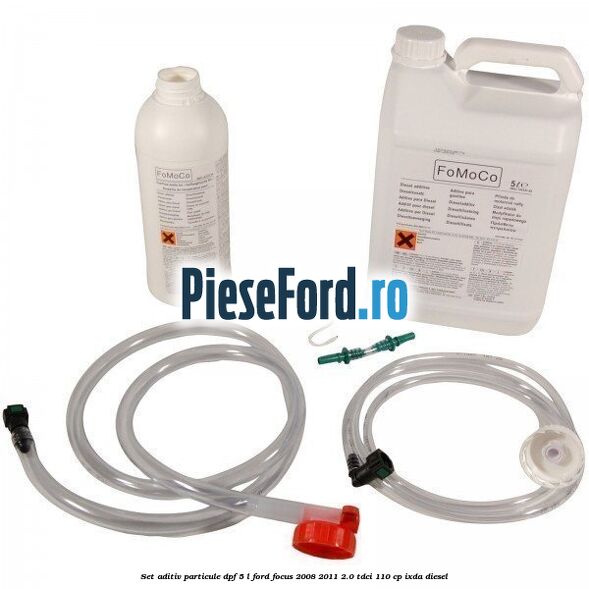 Set aditiv particule DPF 5 L Ford Focus 2008-2011 2.0 TDCi 110 cp IXDA diesel