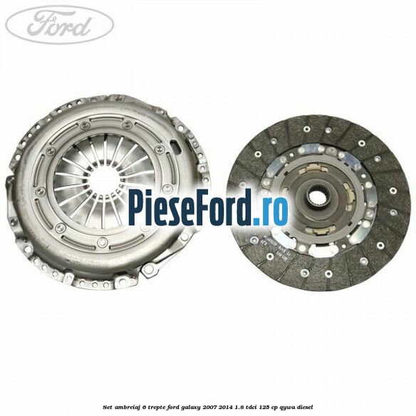 Set ambreiaj 6 trepte Ford Galaxy 2007-2014 1.8 TDCi 125 cp Set ambreiaj 6 trepte Ford Galaxy 2007-2014 1.8 TDCi 125 cp QYWA diesel