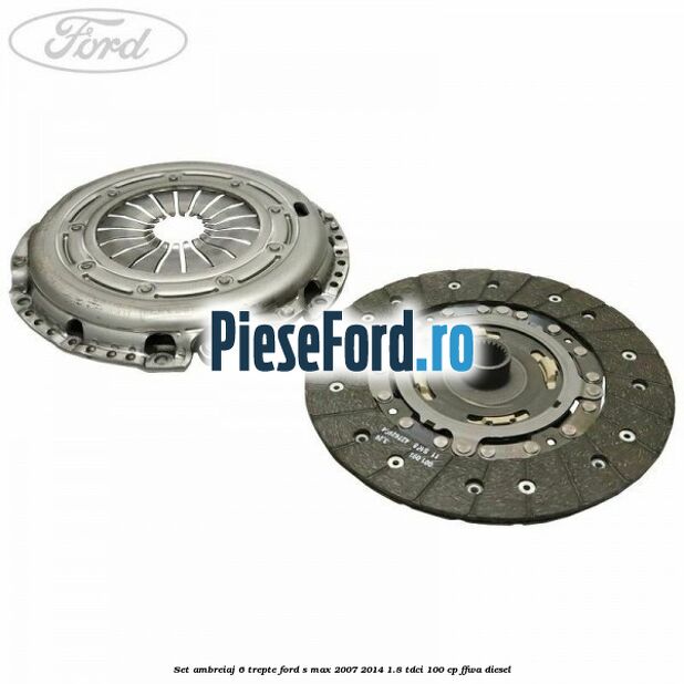 Set ambreiaj 6 trepte Ford S-Max 2007-2014 1.8 TDCi 100 cp FFWA diesel