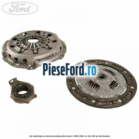 Set ambreiaj cu rulment presiune Ford Escort 1995-1998 1.8 16V 105 cp RDA benzina