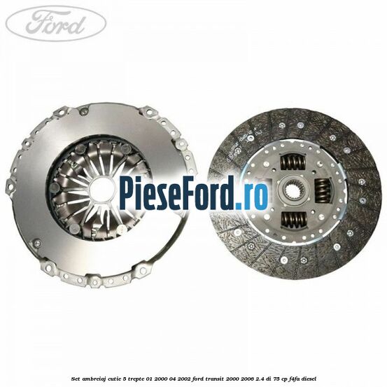 Set ambreiaj cutie 5 trepte 01/2000-04/2002 Ford Transit 2000-2006 2.4 DI 75 cp F4FA diesel
