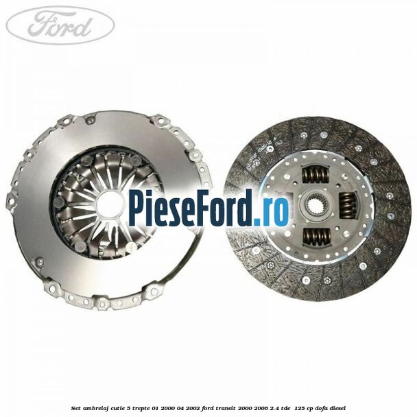 Set ambreiaj cutie 5 trepte 01/2000-04/2002 Ford Transit 2000-2006 2.4 TDE  125 cp DOFA diesel