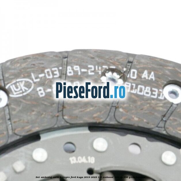 Set ambreiaj cutie 6 trepte Ford Kuga 2019-2023 1.5 EcoBoost 183 cp 996, Y1DA benzina