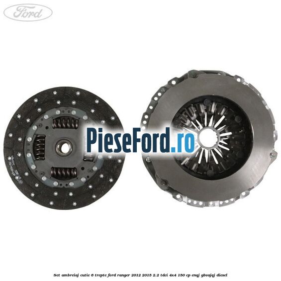 Set ambreiaj cutie 6 trepte Ford Ranger 2012-2015 2.2 TDCi 4x4 150 cp ENQJ, GBVAJQJ diesel