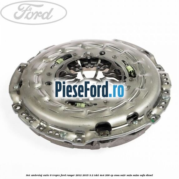 Set ambreiaj cutie 6 trepte Ford Ranger 2012-2015 3.2 TDCi 4x4 200 cp ENSA, SA2R, SA2S, SA2W, SAFA diesel