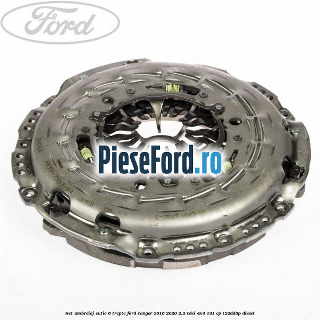 Set ambreiaj cutie 6 trepte Ford Ranger 2016-2020 2.2 TDCi 4x4 131 cp T22DD0P diesel