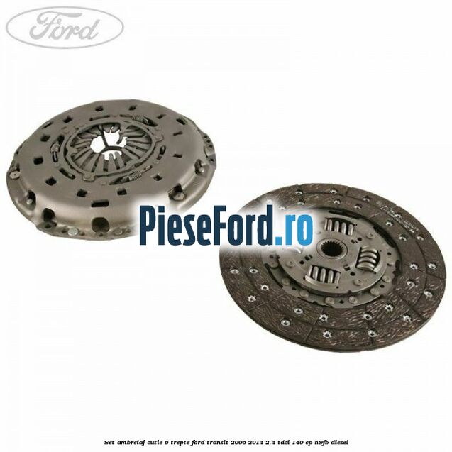 Set ambreiaj cutie 6 trepte Ford Transit 2006-2014 2.4 TDCi 140 cp H9FB diesel