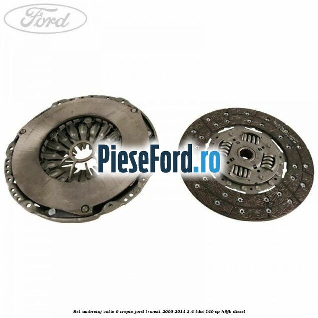 Set ambreiaj cutie 6 trepte Ford Transit 2006-2014 2.4 TDCi 140 cp H9FB diesel