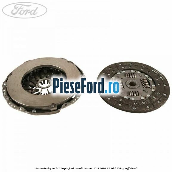 Set ambreiaj cutie 6 trepte Ford Transit Custom 2014-2018 2.2 TDCi 155 cp Set ambreiaj cutie 6 trepte Ford Transit Custom 2014-2018 2.2 TDCi 155 cp CVFF diesel