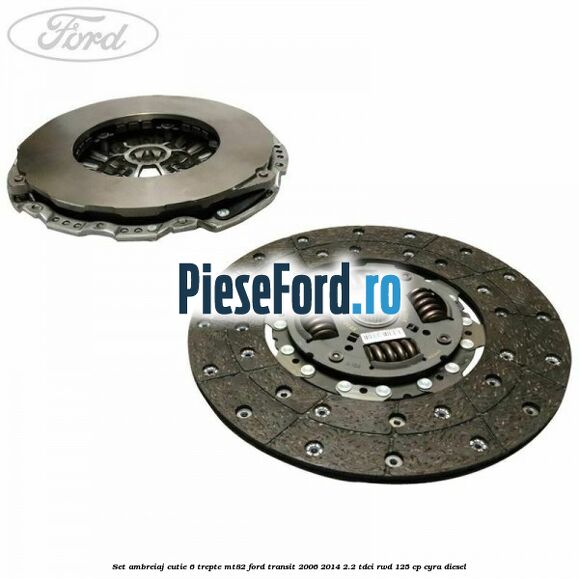 Set ambreiaj cutie 6 trepte MT82 Ford Transit 2006-2014 2.2 TDCi RWD 125 cp CYRA diesel