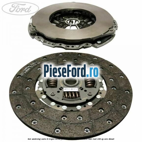 Set ambreiaj cutie 6 trepte MT82 Ford Transit 2006-2014 2.2 TDCi RWD 155 cp CVRC diesel
