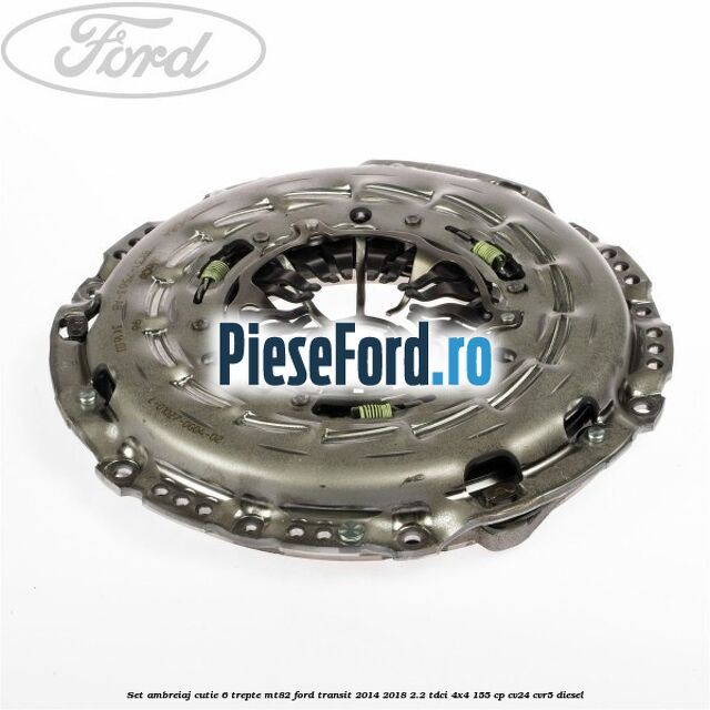 Set ambreiaj cutie 6 trepte MT82 Ford Transit 2014-2018 2.2 TDCi 4x4 155 cp CV24, CVR5 diesel