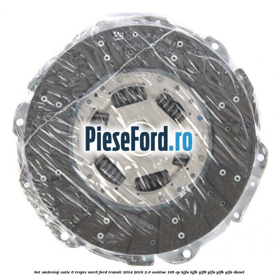 Set ambreiaj cutie 6 trepte VMT6 Ford Transit 2014-2018 2.0 EcoBlue 105 cp BJFA, BJFB, YLF6, YLFA, YLFB, YLFS diesel
