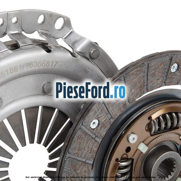 Set ambreiaj diametru 190 mm cu rulment de presiune Ford Fiesta 1989-1996 1.1 54 cp GUD, GUE benzina