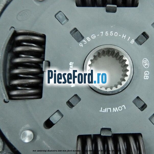 Set ambreiaj diametru 240 mm Ford Mondeo 1993-1996 1.8 TD 90 cp RFM, RFN diesel