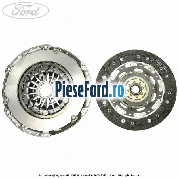Set ambreiaj dupa an 02/2003 Ford Mondeo 2000-2007 1.8 SCi 130 cp CFBA benzina