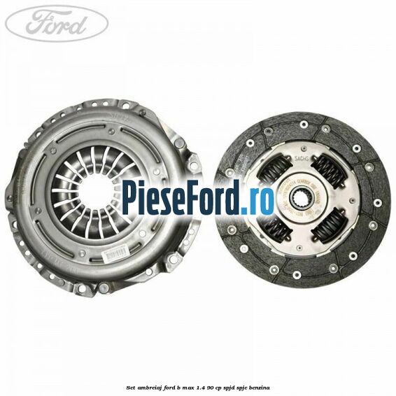 Set ambreiaj Ford B-Max 1.4 90 cp SPJD, SPJE benzina