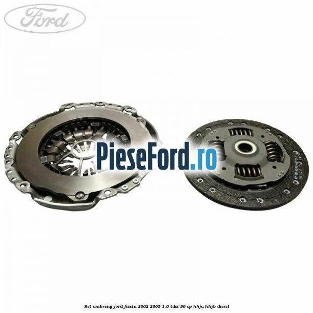 Set ambreiaj Ford Fiesta 2002-2005 1.6 TDCi 90 cp HHJA, HHJB diesel