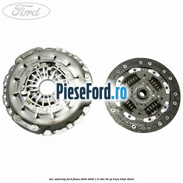Set ambreiaj Ford Fiesta 2002-2005 1.6 TDCi 90 cp HHJA, HHJB diesel
