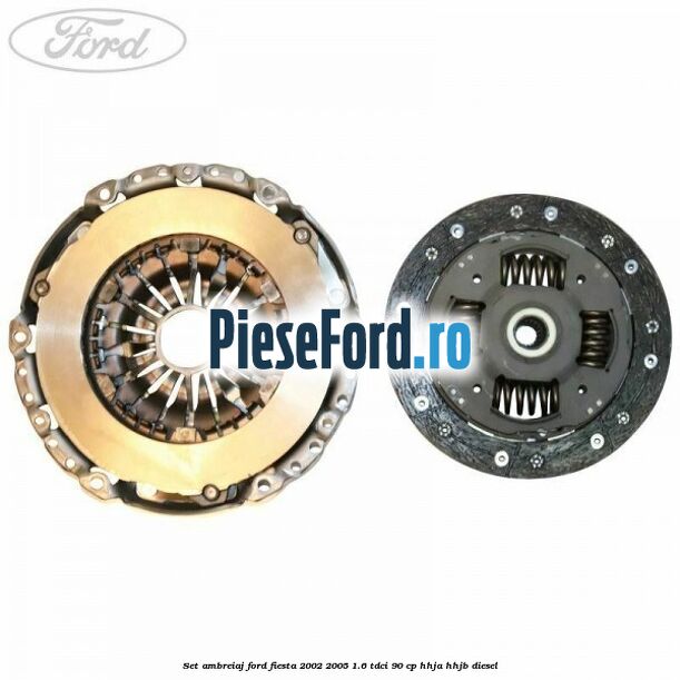 Set ambreiaj Ford Fiesta 2002-2005 1.6 TDCi 90 cp HHJA, HHJB diesel