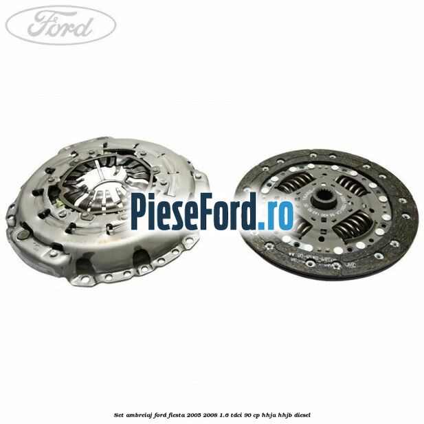 Set ambreiaj Ford Fiesta 2005-2008 1.6 TDCi 90 cp HHJA, HHJB diesel