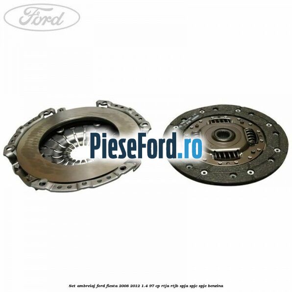 Set ambreiaj Ford Fiesta 2008-2012 1.4 97 cp RTJA, RTJB, SPJA, SPJC, SPJE benzina