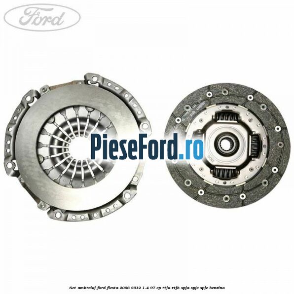 Set ambreiaj Ford Fiesta 2008-2012 1.4 97 cp RTJA, RTJB, SPJA, SPJC, SPJE benzina