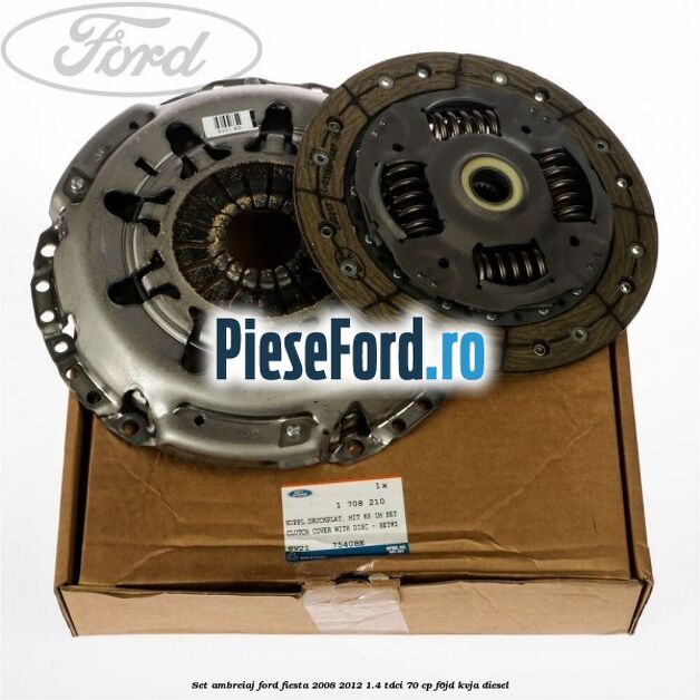 Set ambreiaj Ford Fiesta 2008-2012 1.4 TDCi 70 cp F6JD, KVJA diesel