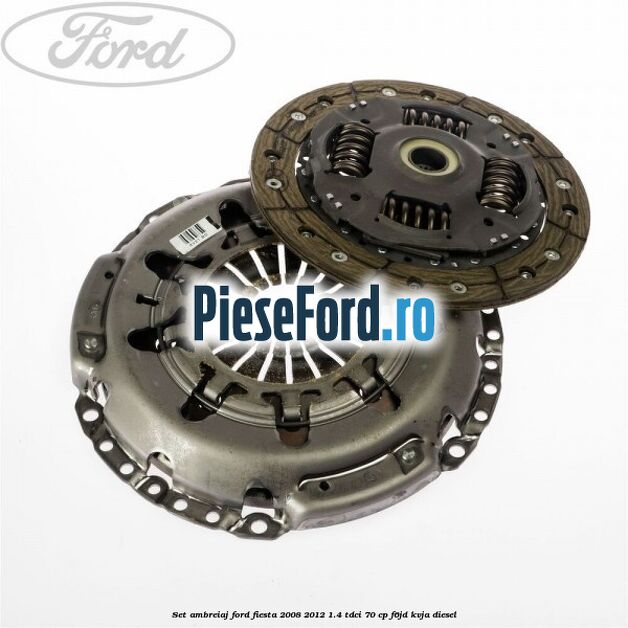 Set ambreiaj Ford Fiesta 2008-2012 1.4 TDCi 70 cp F6JD, KVJA diesel