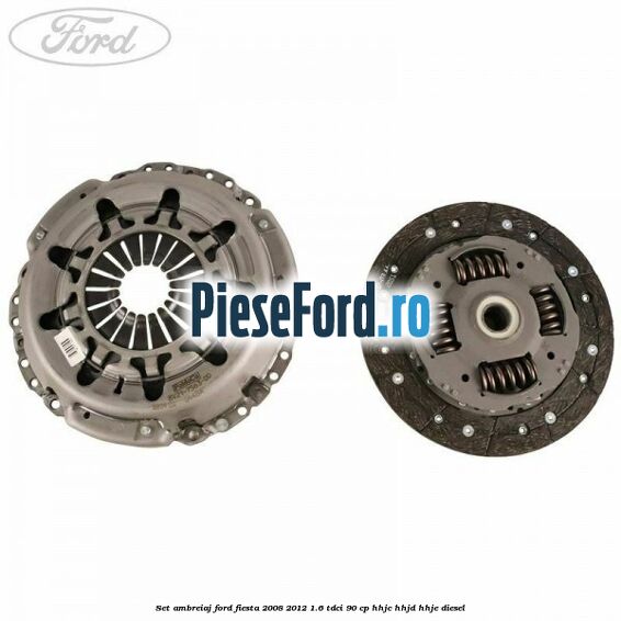Set ambreiaj Ford Fiesta 2008-2012 1.6 TDCi 90 cp HHJC, HHJD, HHJE diesel
