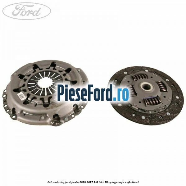 Set ambreiaj Ford Fiesta 2013-2017 1.5 TDCi 75 cp UGJC, XUJA, XUJB diesel