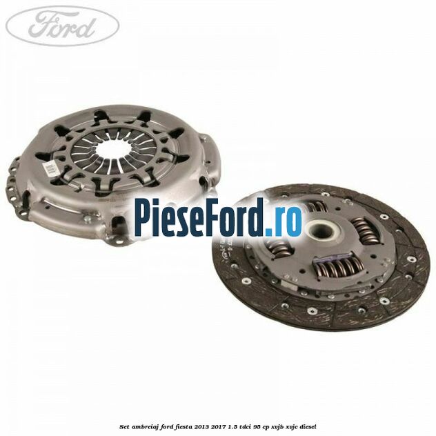 Set ambreiaj Ford Fiesta 2013-2017 1.5 TDCi 95 cp XVJB, XVJC diesel