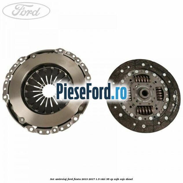 Set ambreiaj Ford Fiesta 2013-2017 1.5 TDCi 95 cp XVJB, XVJC diesel