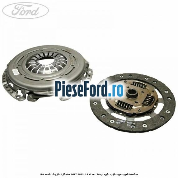 Set ambreiaj Ford Fiesta 2017-2023 1.1 Ti-VCT 70 cp XPJA, XPJB, XPJC, XPJD benzina