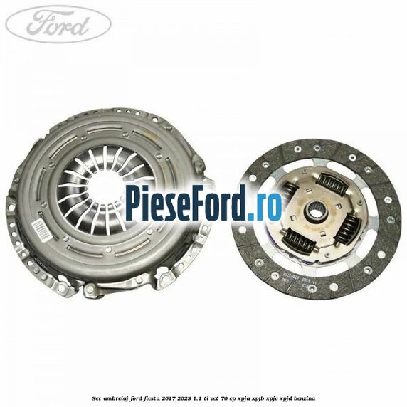 Set ambreiaj Ford Fiesta 2017-2023 1.1 Ti-VCT 70 cp XPJA, XPJB, XPJC, XPJD benzina
