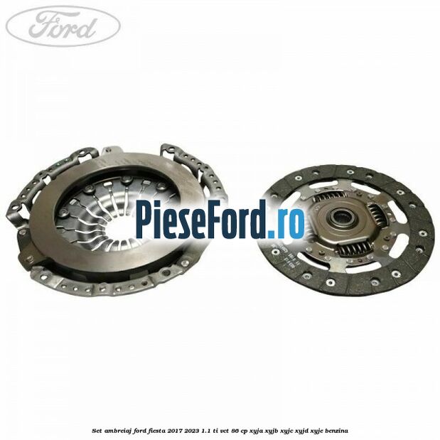 Set ambreiaj Ford Fiesta 2017-2023 1.1 Ti-VCT 86 cp XYJA, XYJB, XYJC, XYJD, XYJE benzina