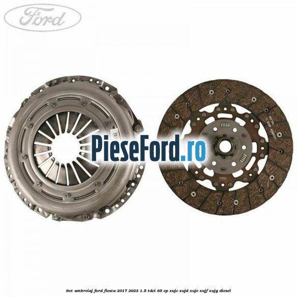 Set ambreiaj Ford Fiesta 2017-2023 1.5 TDCi 85 cp XUJC, XUJD, XUJE, XUJF, XUJG diesel