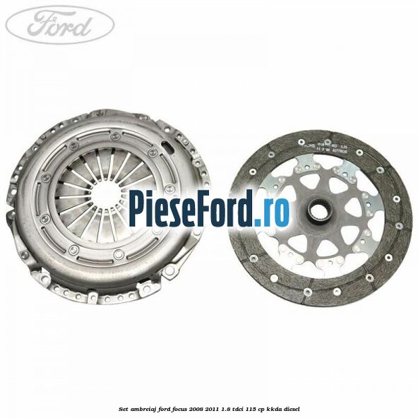 Set ambreiaj Ford Focus 2008-2011 1.8 TDCi 115 cp KKDA diesel