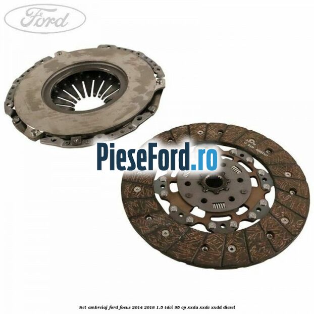 Set ambreiaj Ford Focus 2014-2018 1.5 TDCi 95 cp XXDA, XXDC, XXDD diesel